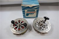 (2) PFLEUGER FISHING REELS: