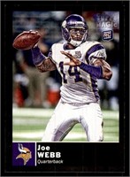 Rookie Card Mini Parallel Short Print Joe Webb