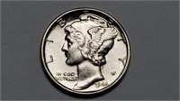 1944 Mercury Dime Gem Uncirculated