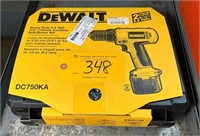 (New) DEWALT H.D. 3/8" CORDLESS DRILL KIT