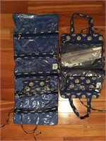 2 Quilted Toiletry Bags