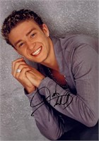 Autograph COA Justin Timberlake Photo