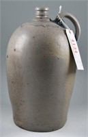 Lot #4134 - Stamped 2 gallon bulbous handled