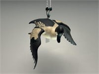 D. Plewes Drake Whistler Duck in Flight