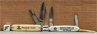 Vnt. 50s Hopalong Cassidy Pocket Knives & Dice Set