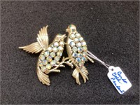 BIRDS GOLD PENDENT