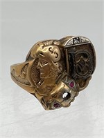 Antique 10k Gothic Ring
