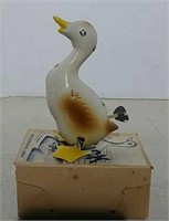 Tin windup toy duck