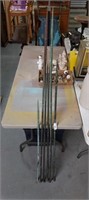 6 pc Copper Lightning Rods up to 66"