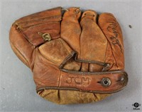 Vintage Johnny Logan Model Baseball Glove