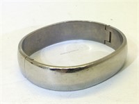 Heavy Sterling Silver Mexico bracelet - 69.4g