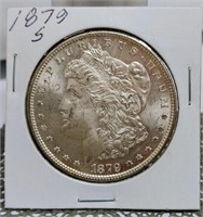 1879-S MS 63 MORGAN SILVER DOLLAR