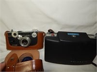 Argus 35mm Range Finder, Polaroid Land Camera