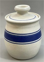 Lidded Stoneware Ceramic Jar