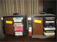 2-8 Track Tape Holders & Tapes