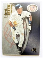 2001 Derek Jeter Fleer E-X Card #2 HOF