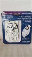 Right hand glove for left hand golfer (4 pack)