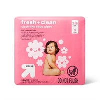 (3 Pack)-Fresh & Clean Scented Baby Wipes