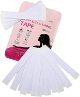 Double Sided Tape for Clothes (100 Strips)