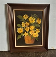 P. Roberts Signed Still Life Painting