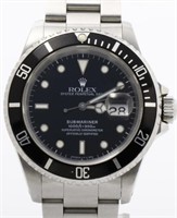 Gent's Oyster Date 16610 Submariner Rolex Watch