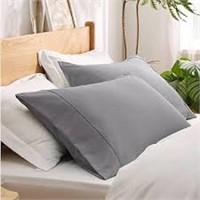 2 Pcs Jeanerlor Natural Cotton Linen Pillow