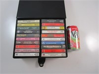 20 cassettes audio