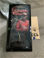 Dale, Junior bud NASCAR clock