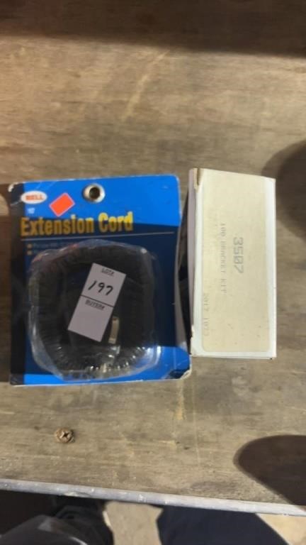 Bell Extension Cord and Bracket Kit