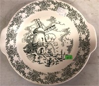 Royal Green Windmill Plate