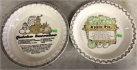Quiche Lorraine And Apple Pie Plates