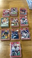 —- lot of loose. Football cards