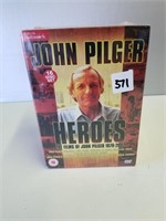 New John Pilger Heroes 1970 - 2007 PAL Cult 16-DVD