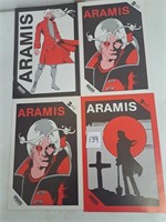 Aramis Comic Books 1 2 and 3