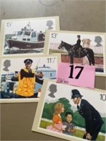 POLICE POSTCARD SET