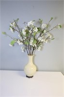 33” Plum Blossom w/Vase