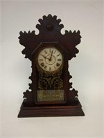 Oak Mantle Clock by Ingraham