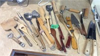 Wood handled utensils