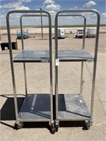 2 Kelmax Aluminium Freezer Racks