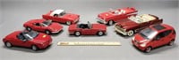 Red Model Car Collection
