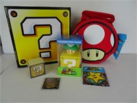 Assorted brand new Mario items