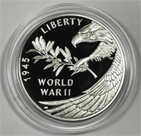 2020 End of World War II 75th Anniversary Silver