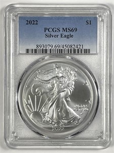 2022 Silver American Eagle PCGS MS69
