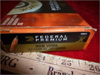 Federal Premium 308Win 150gr Rifle Ammunition 20rd