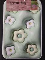 Accent Rug- Flower *NEW*