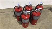 (Qty - 5) Buckeye Fire 20 lb Fire Extinguishers-