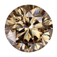3.0ct Unmounted Champagne Moissanite