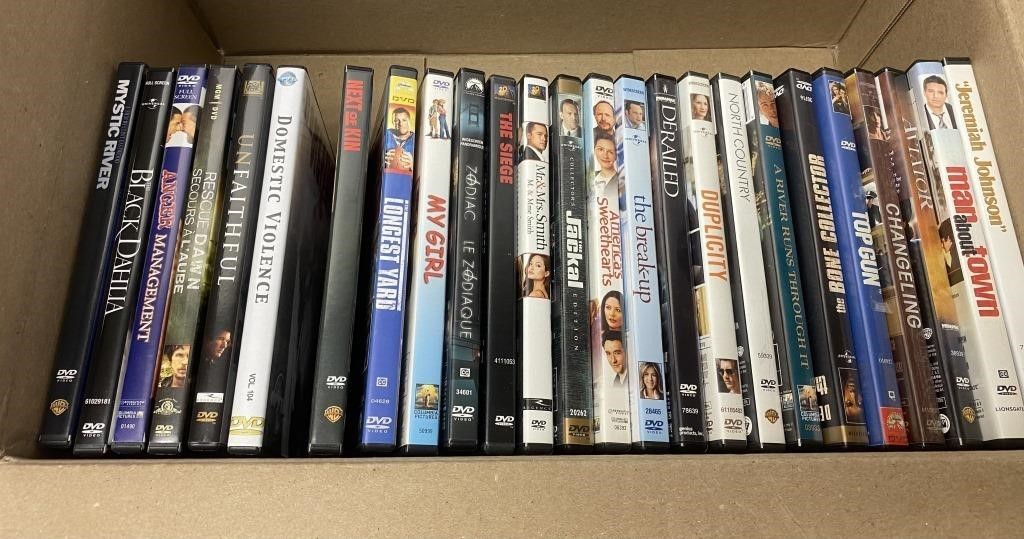 large lot of  DVDs