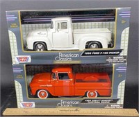 1:24 American Classics 1956 Ford And 1958 Chevy