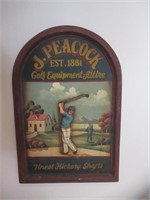 Decorative Golf Sign / Affiche décorative de golf